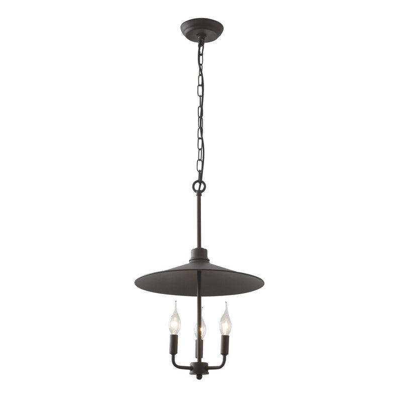 Varaluz - 356P03DC - Three Light Pendant - Clayton - Dark Coffee