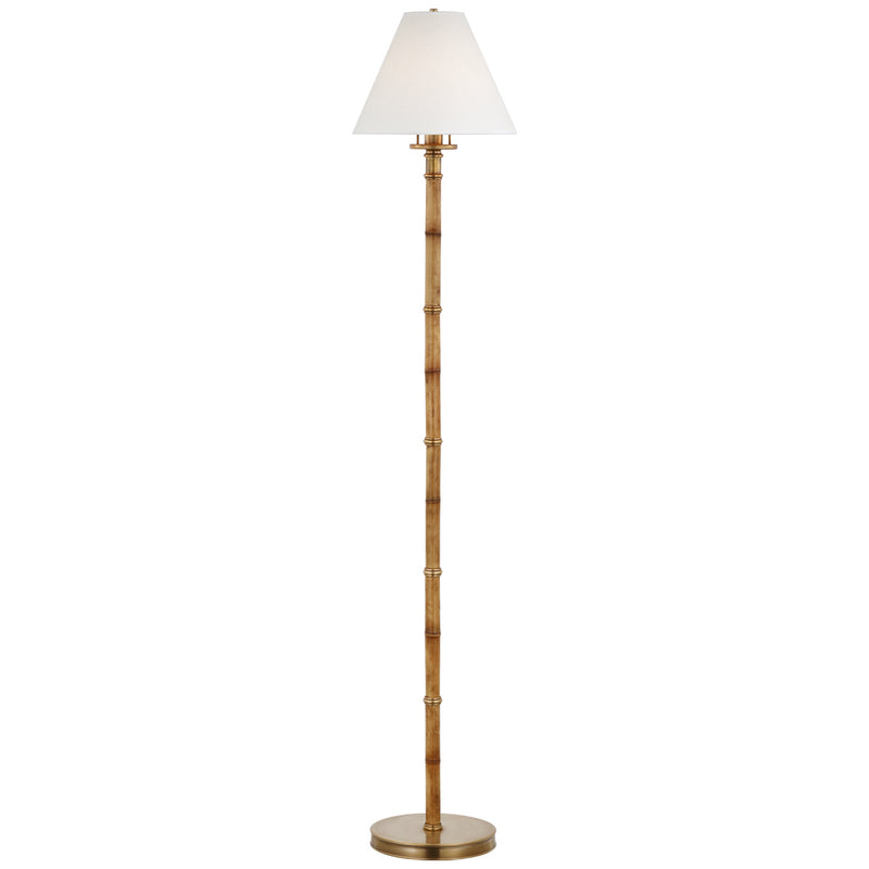 Ralph Lauren - RL 1680WB/NB-WP - LED Floor Lamp - Dalfern - Waxed Bamboo and Natural Brass