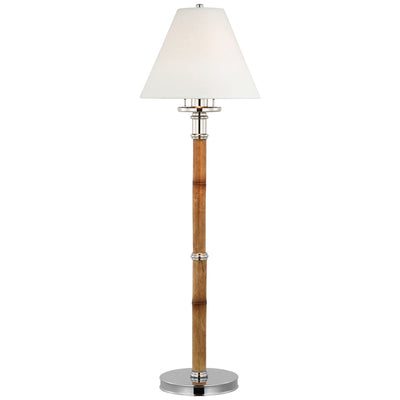Ralph Lauren - RL 3682WB/PN-WP - LED Desk Lamp - Dalfern - Waxed Bamboo and Polished Nickel