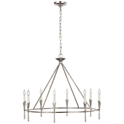 Visual Comfort Signature - CHC 5505PN - LED Chandelier - Aiden - Polished Nickel