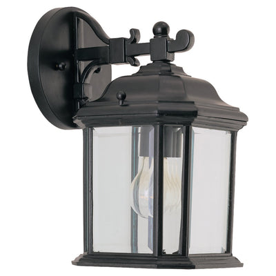 Generation Lighting - 84029-12 - One Light Outdoor Wall Lantern - Kent - Black