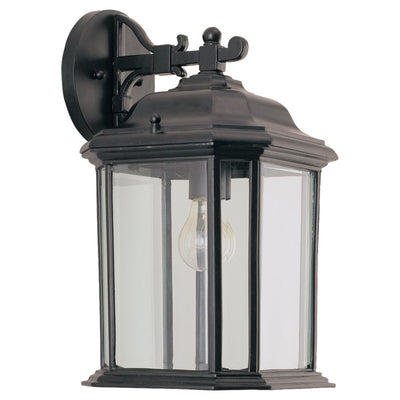 Generation Lighting - 84031-12 - One Light Outdoor Wall Lantern - Kent - Black