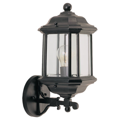 Generation Lighting - 84030-12 - One Light Outdoor Wall Lantern - Kent - Black