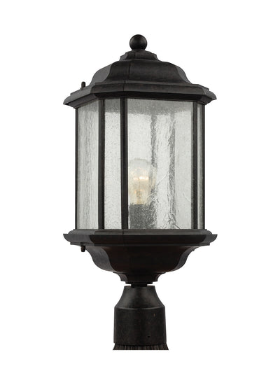 Generation Lighting. - 82029-746 - One Light Outdoor Post Lantern - Kent - Oxford Bronze