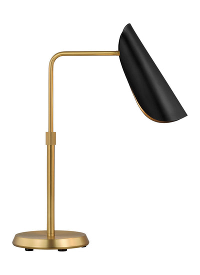 Visual Comfort Studio - AET1011BBSMBK1 - One Light Table Lamp - Tresa - Midnight Black and Burnished Brass