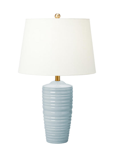 Visual Comfort Studio - CT1201FRA1 - One Light Table Lamp - Waveland - Frosted Anglia
