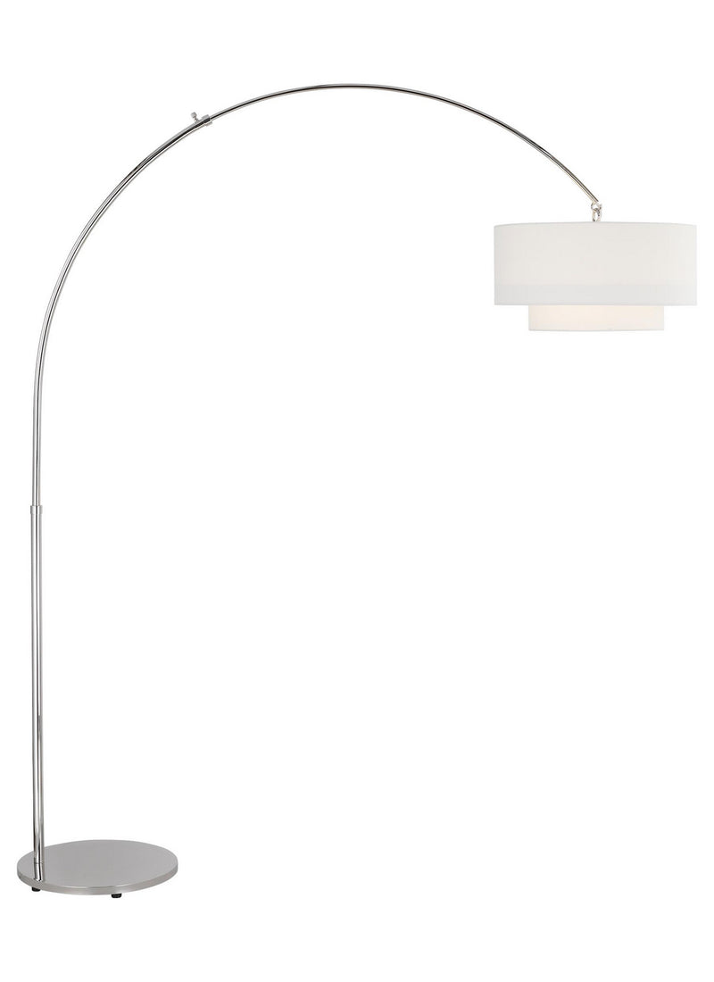 Visual Comfort Studio - KST1031PN1 - One Light Floor Lamp - Sawyer - Polished Nickel