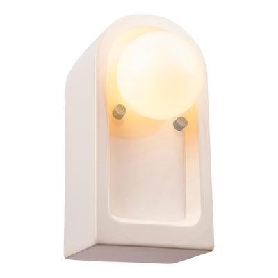 Justice Designs - CER-3010-MAT - One Light Wall Sconce - Ambiance Collection - Matte White