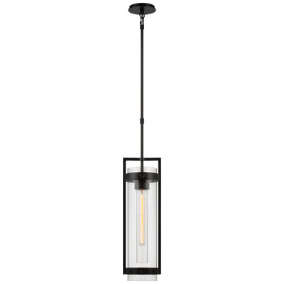 Visual Comfort Signature - S 5762AI-CG - LED Hanging Lantern - Kears - Aged Iron