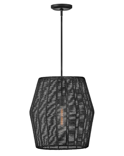 Hinkley - 40387BLK - LED Pendant - Luca - Black