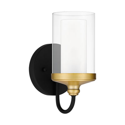 Quoizel - ROW8605MBK - One Light Wall Sconce - Rowland - Matte Black
