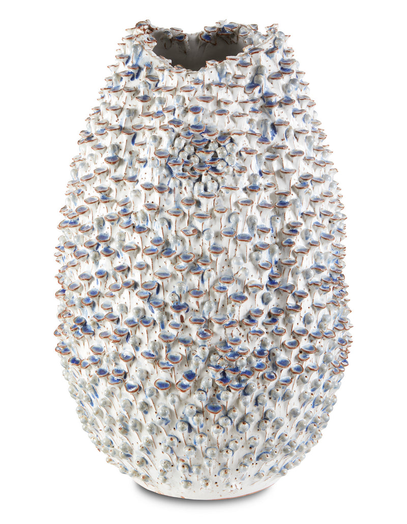 Currey and Company - 1200-0426 - Vase - Milione - Blue/White