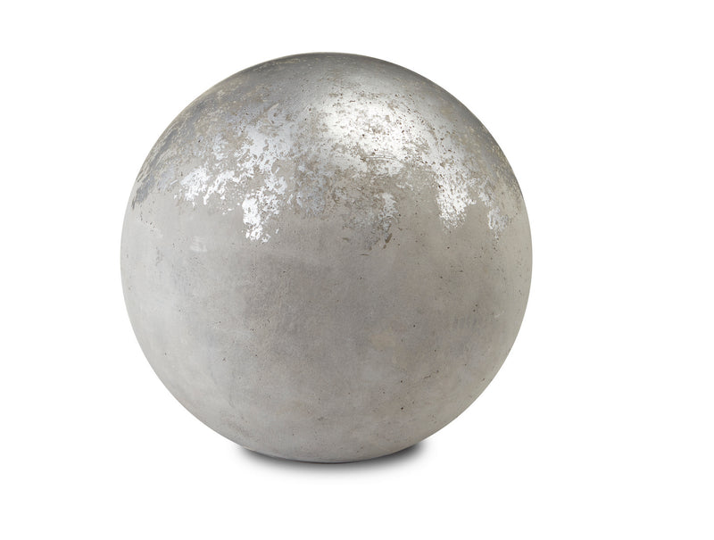 Currey and Company - 1200-0471 - Sphere - Gray/Silver