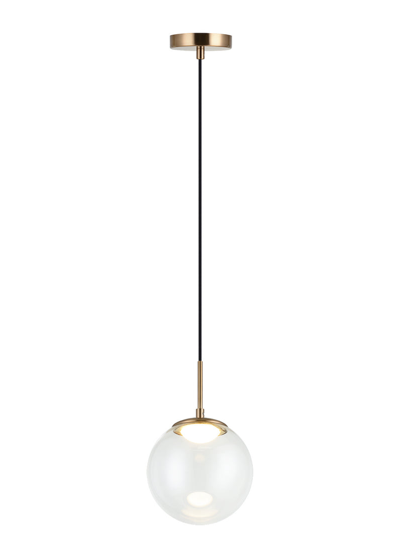 Matteo Lighting - C61311AGCL - Pendant - Boble - Aged Gold Brass