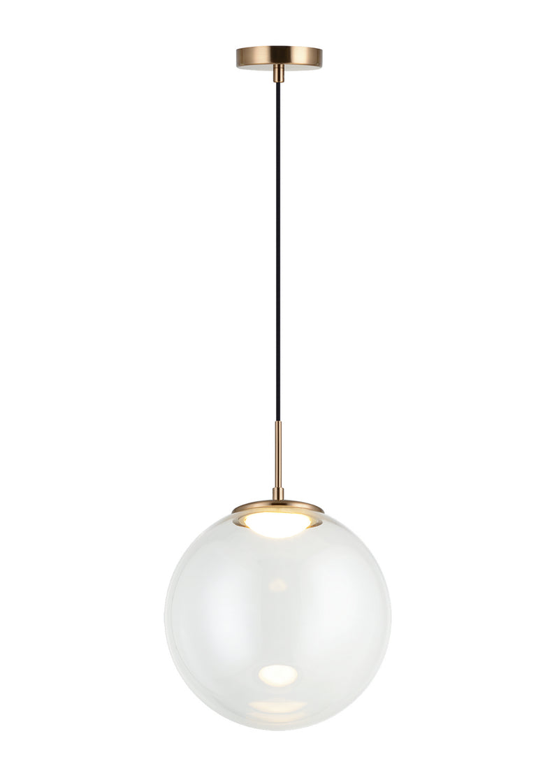 Matteo Lighting - C61321AGCL - Pendant - Boble - Aged Gold Brass