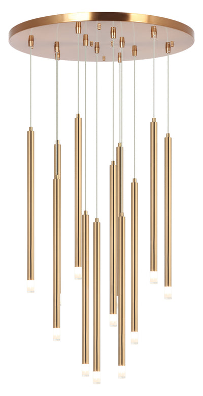 Matteo Lighting - C63112AG - Pendant - Reigndrop - Aged Gold Brass