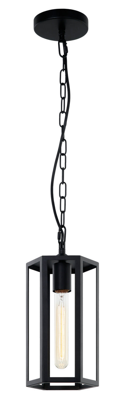 Matteo Lighting - C64501MB - Pendant - Creed - Matte Black