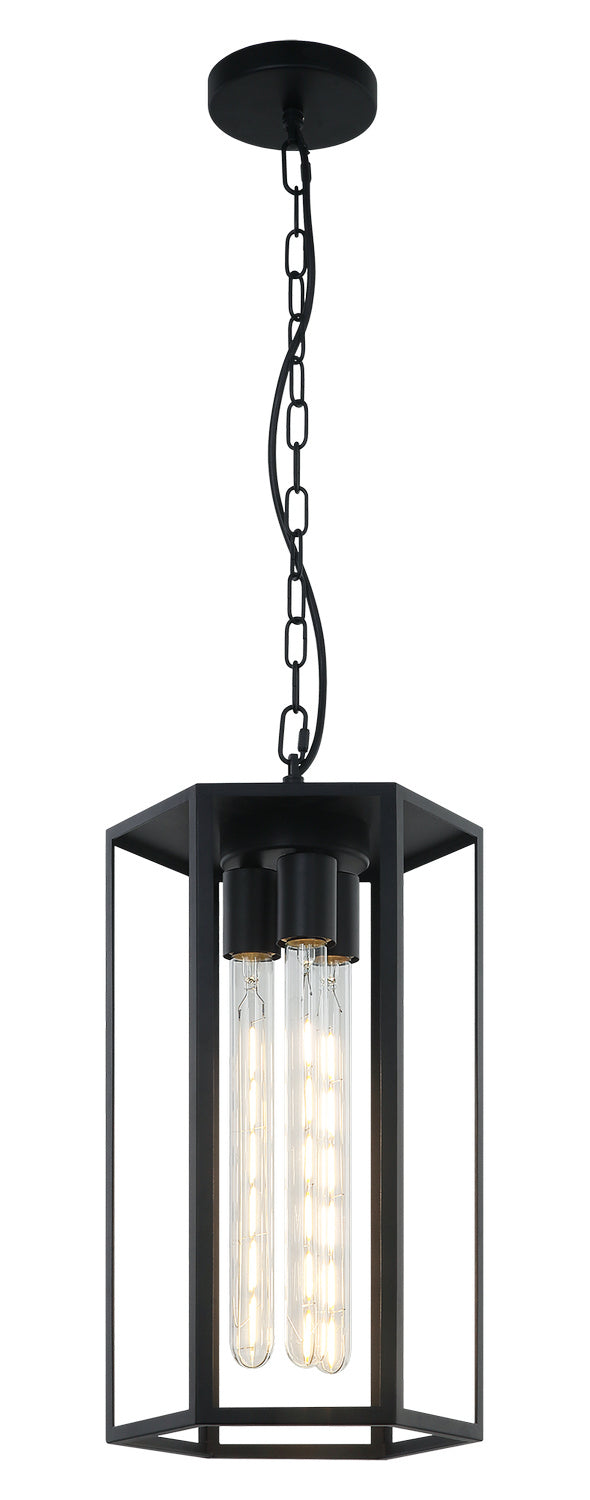 Matteo Lighting - C64503MB - Pendant - Creed - Matte Black