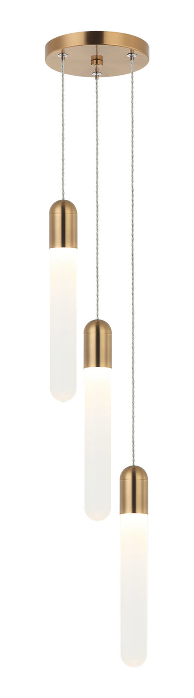 Matteo Lighting - C65803AG - Pendant - Aydin - Aged Gold Brass