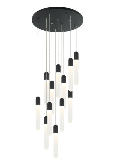 Matteo Lighting - C65812MB - Pendant - Aydin - Matte Black