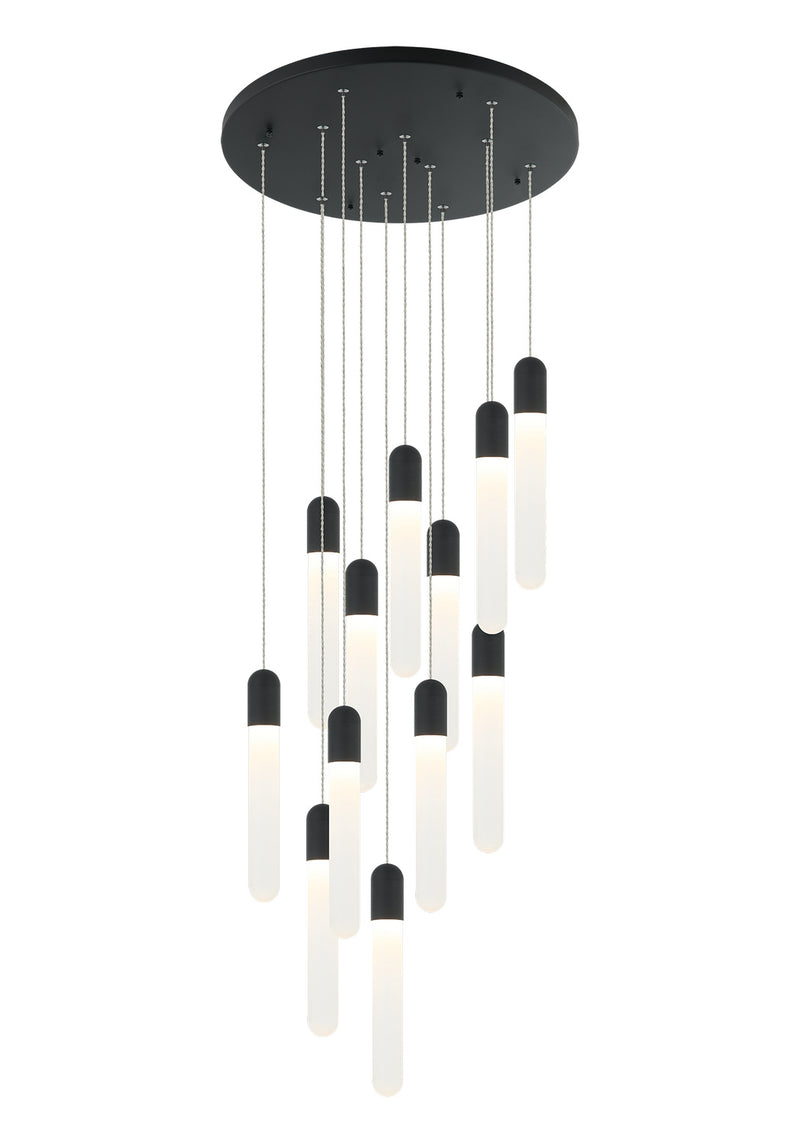 Matteo Lighting - C65812MB - Pendant - Aydin - Matte Black