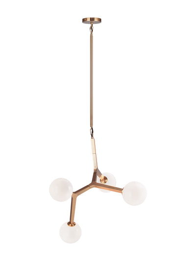 Matteo Lighting - C81514AGOP - Pendant - Rami - Aged Gold Brass