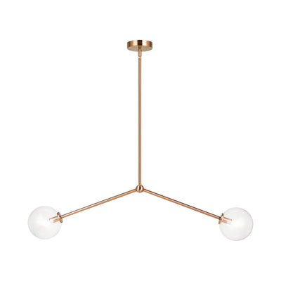 Matteo Lighting - C81702AGCL - Pendant - Novo - Aged Gold Brass