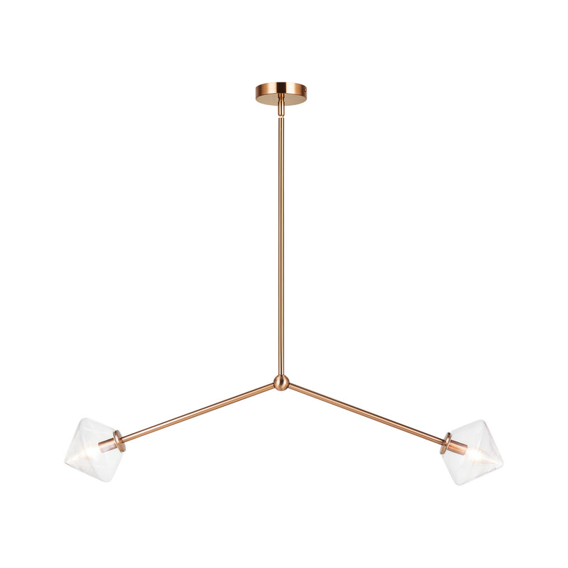 Matteo Lighting - C81742AGCL - Pendant - Novo - Aged Gold Brass