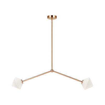 Matteo Lighting - C81742AGOP - Pendant - Novo - Aged Gold Brass