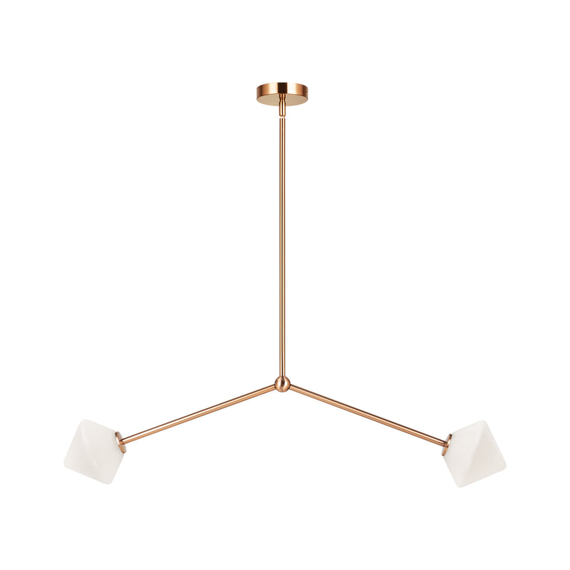 Matteo Lighting - C81742AGOP - Pendant - Novo - Aged Gold Brass