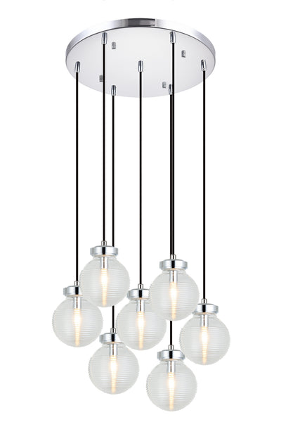 Matteo Lighting - C84007CHCL - Pendant - Ridge - Chrome