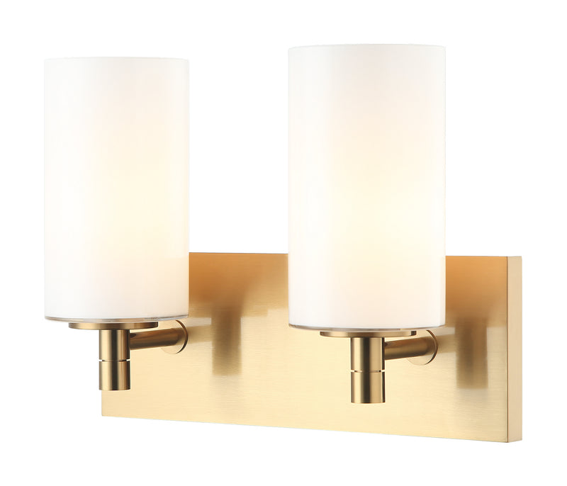 Matteo Lighting - S04902AGOP - Wall Sconce - Candela - Aged Gold Brass