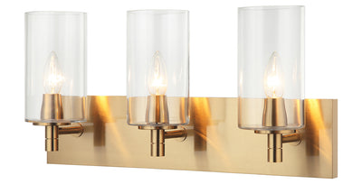 Matteo Lighting - S04903AGCL - Wall Sconce - Candela - Aged Gold Brass