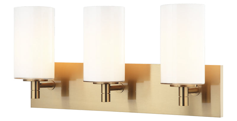 Matteo Lighting - S04903AGOP - Wall Sconce - Candela - Aged Gold Brass