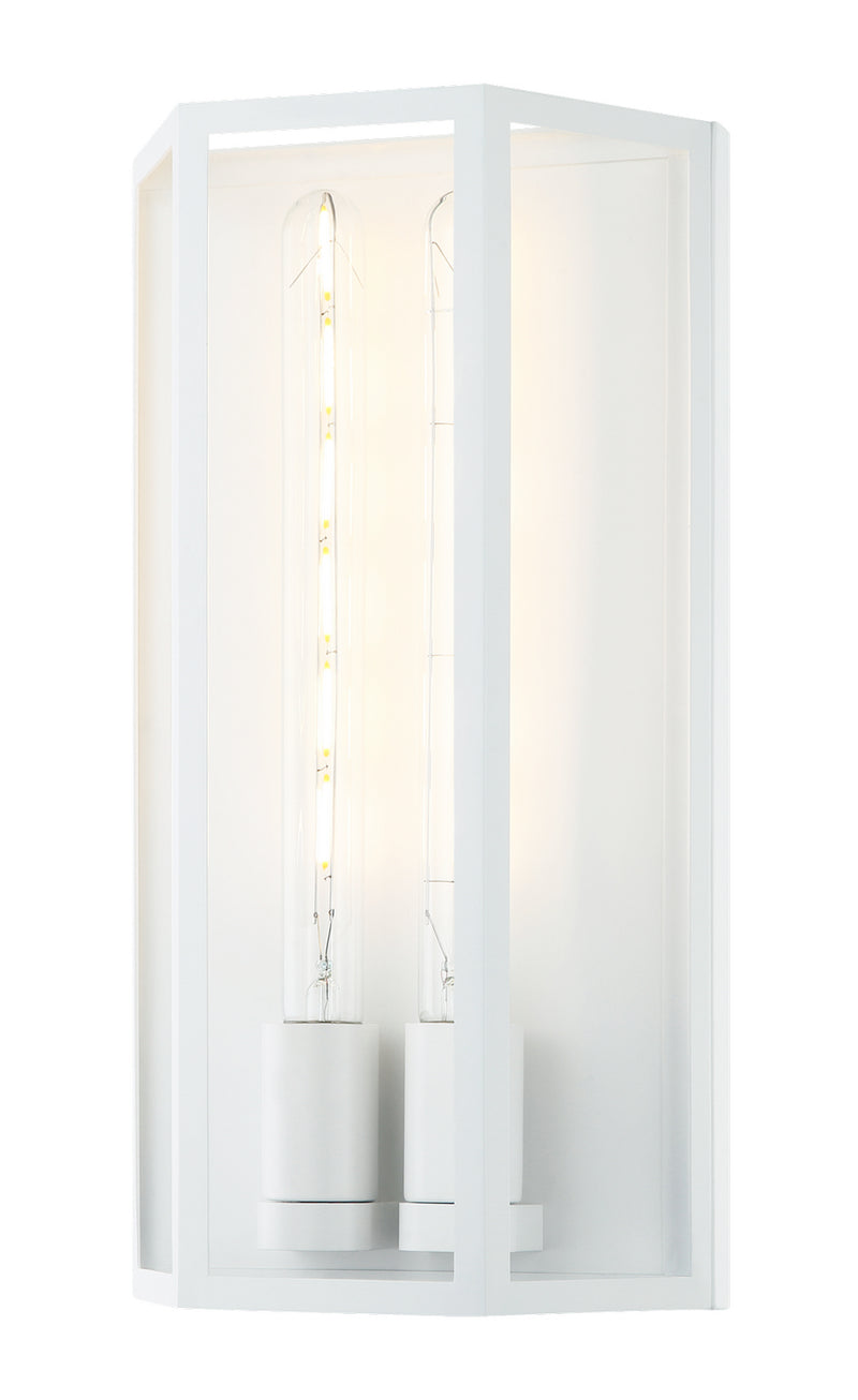 Matteo Lighting - W64502WH - Wall Sconce - Creed - White
