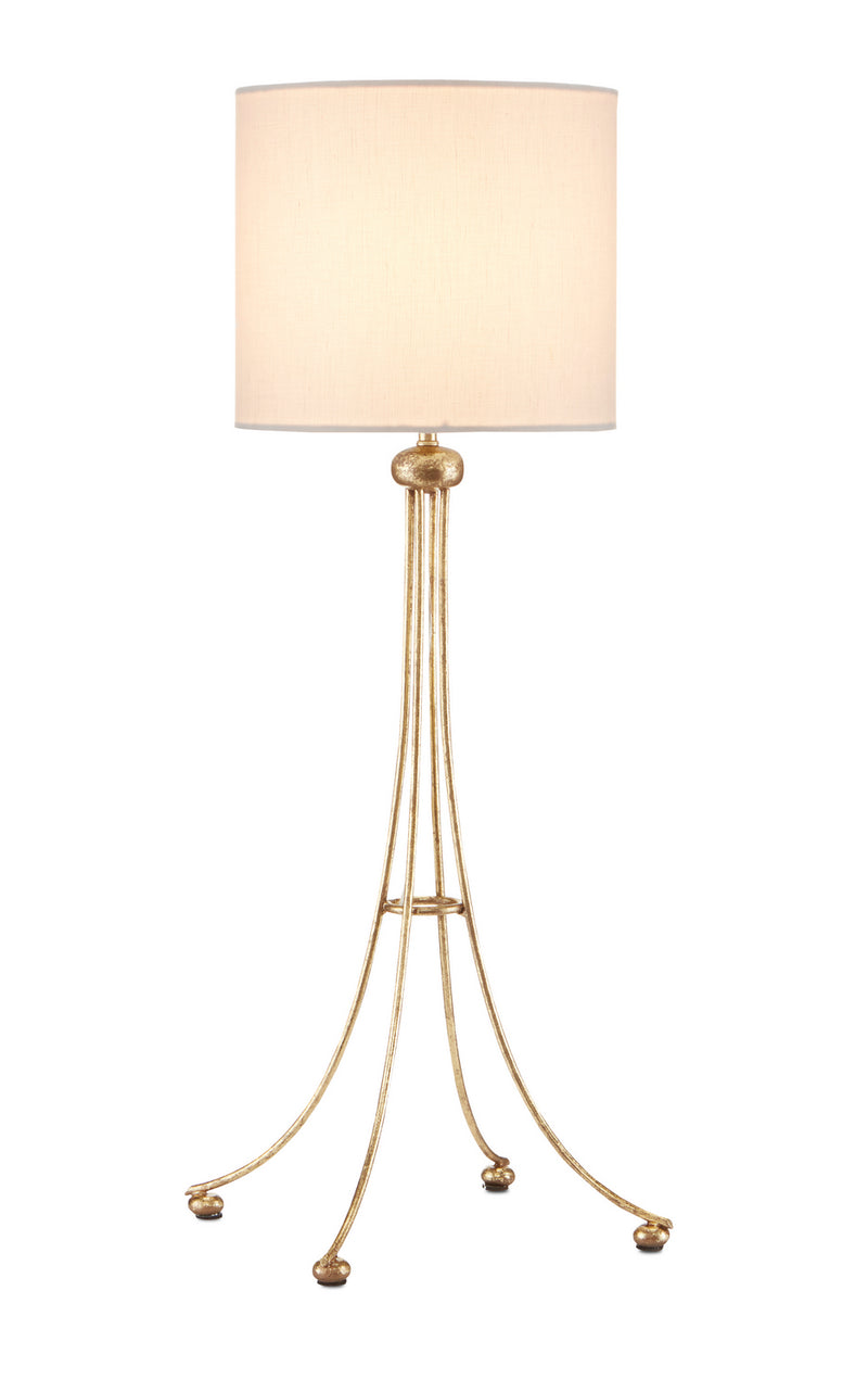 Currey and Company - 6000-0706 - One Light Table Lamp - Chesterton - Gold Leaf