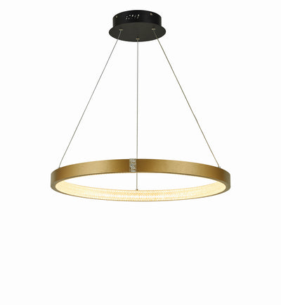 Thumprints - T1030-BG - LED Chandelier - Kinsley - Brushed Gold