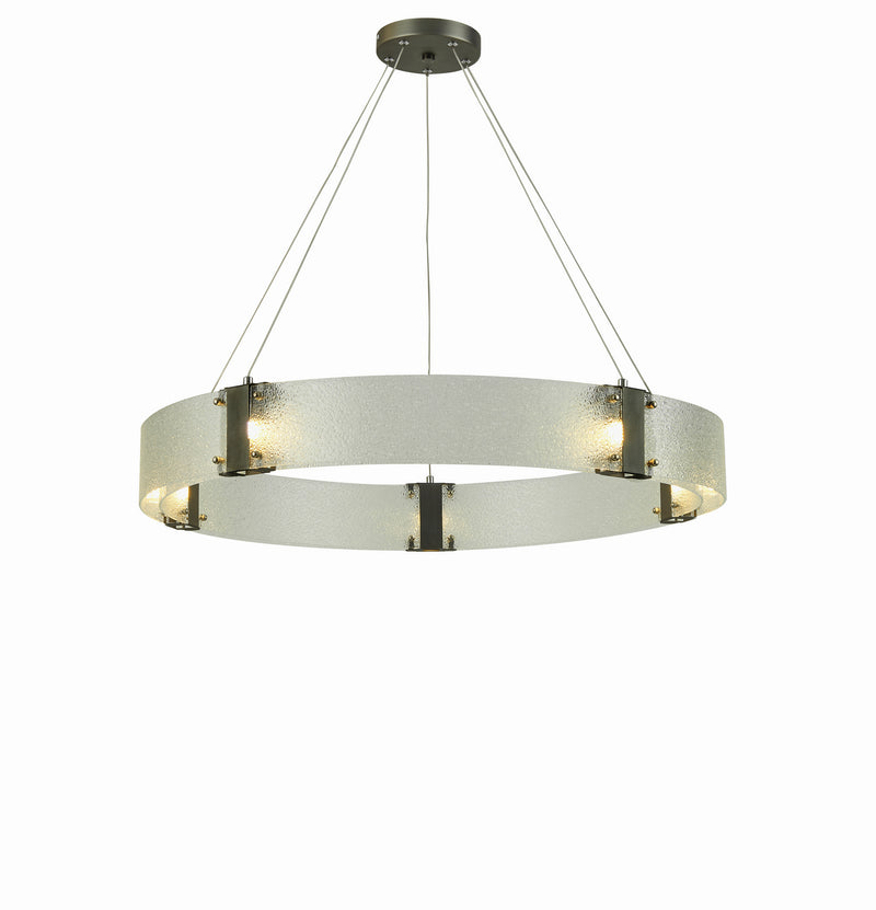Thumprints - T1062-AP - Five Light Chandelier - Lyra - Antique Pewter