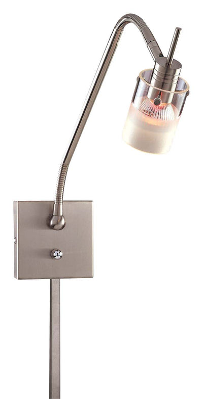 George Kovacs - P220-084 - LED Wall Lamp - Pierce - Brushed Nickel