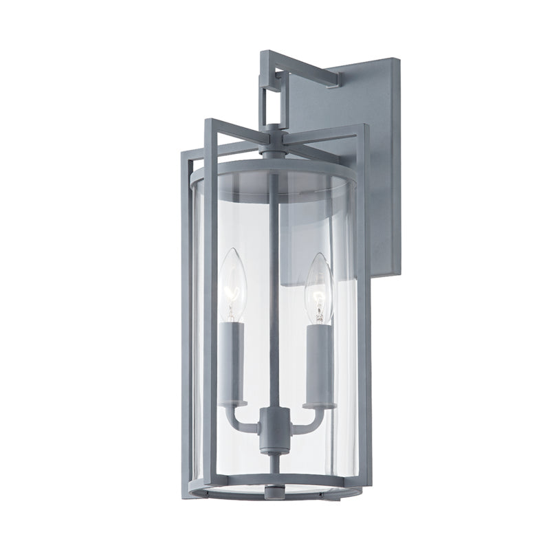 Troy Lighting - B1142-WZN - Two Light Outdoor Wall Sconce - Percy - Weathered Zinc