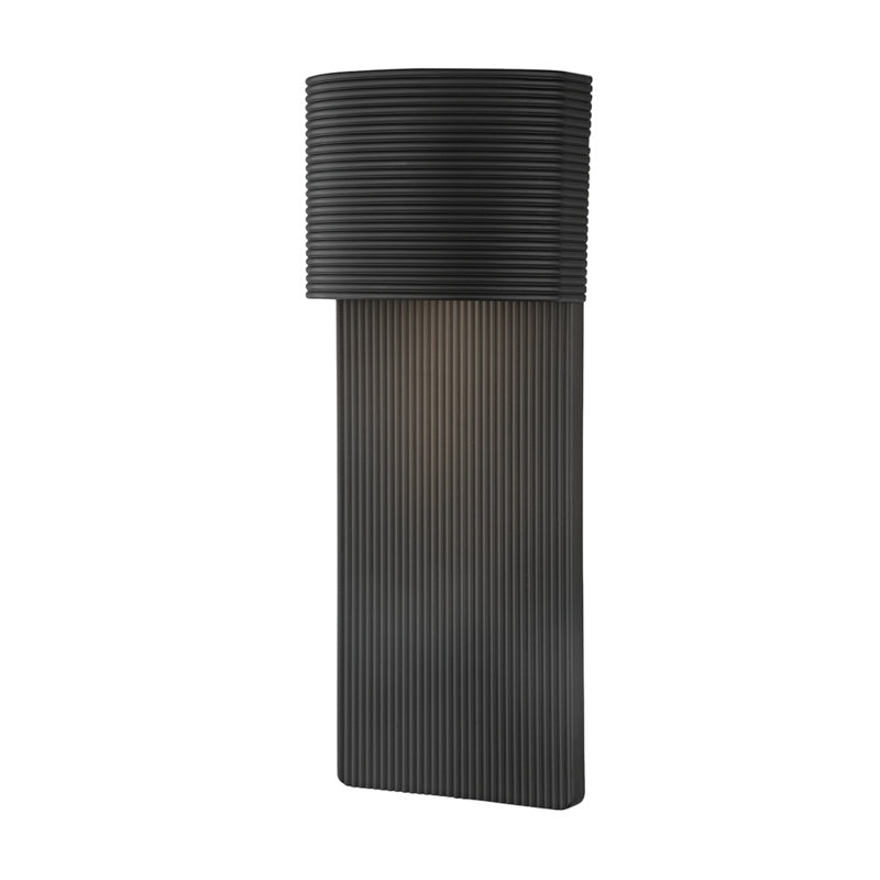 Troy Lighting - B1217-SBK - One Light Outdoor Wall Sconce - Tempe - Soft Black