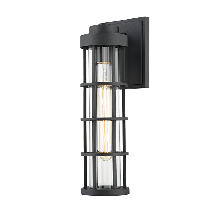 Troy Lighting - B2042-TBK - One Light Outdoor Wall Sconce - Mesa - Texture Black