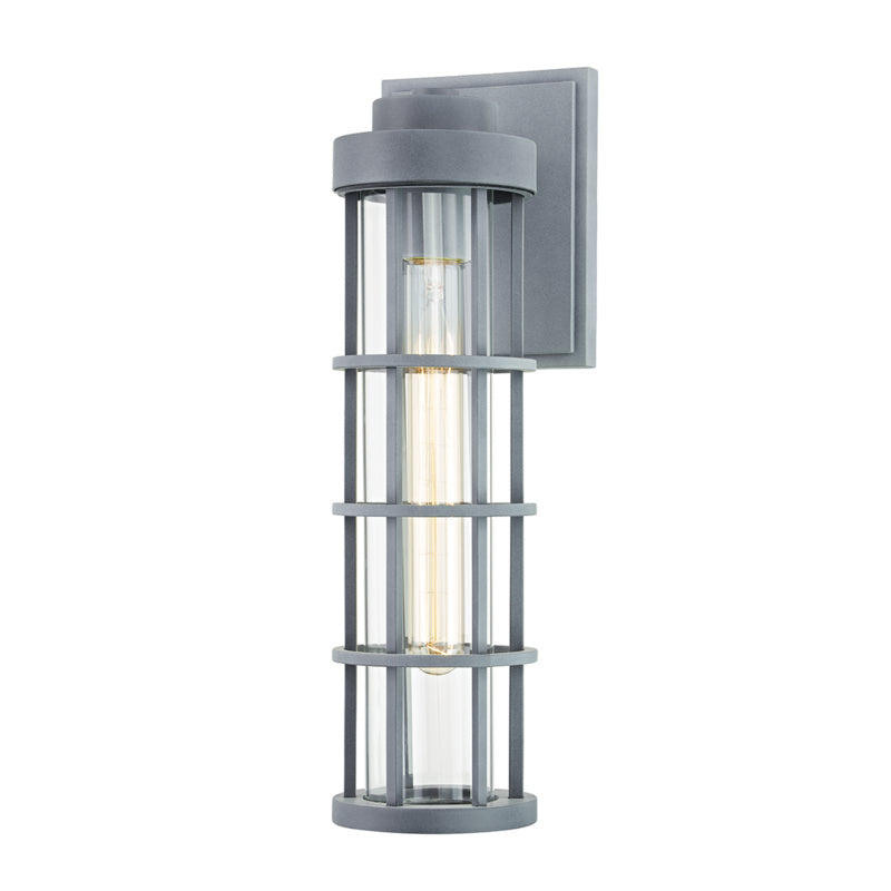 Troy Lighting - B2042-WZN - One Light Outdoor Wall Sconce - Mesa - Weathered Zinc