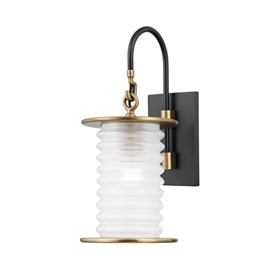 Troy Lighting - B4451-PBR/TBK - One Light Wall Sconce - Danvers - Patina Brass/Texture Black