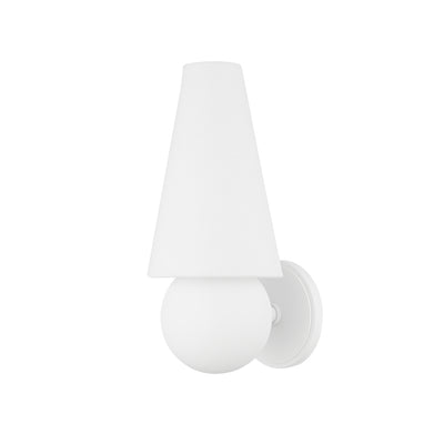 Troy Lighting - B5671-TWH - One Light Wall Sconce - Cassius - Texture White