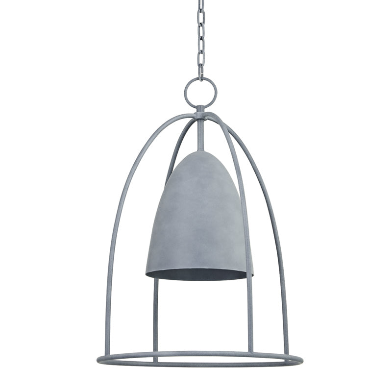 Troy Lighting - F1125-WZN - One Light Outdoor Lantern - Wisteria - Weathered Zinc