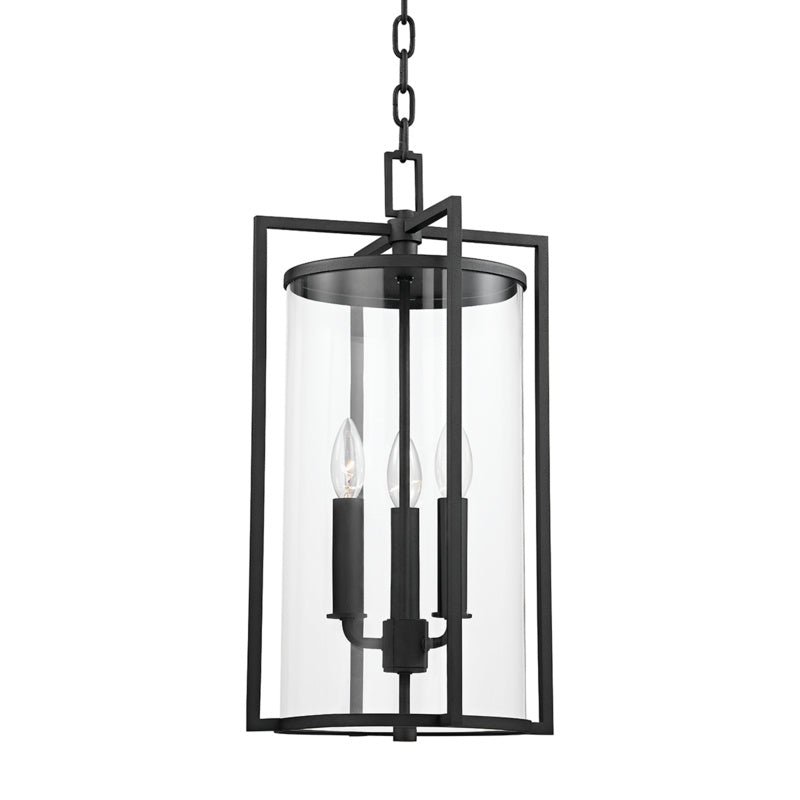 Troy Lighting - F1146-TBK - Three Light Outdoor Lantern - Percy - Texture Black