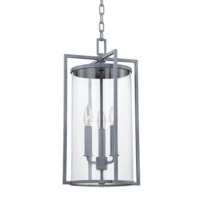 Troy Lighting - F1146-WZN - Three Light Outdoor Lantern - Percy - Weathered Zinc