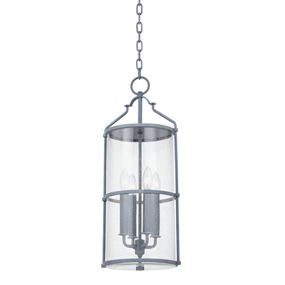 Troy Lighting - F1310-WZN - Four Light Outdoor Lantern - Burbank - Weathered Zinc