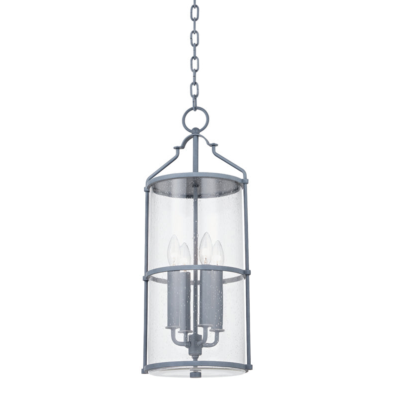 Troy Lighting - F1310-WZN - Four Light Outdoor Lantern - Burbank - Weathered Zinc